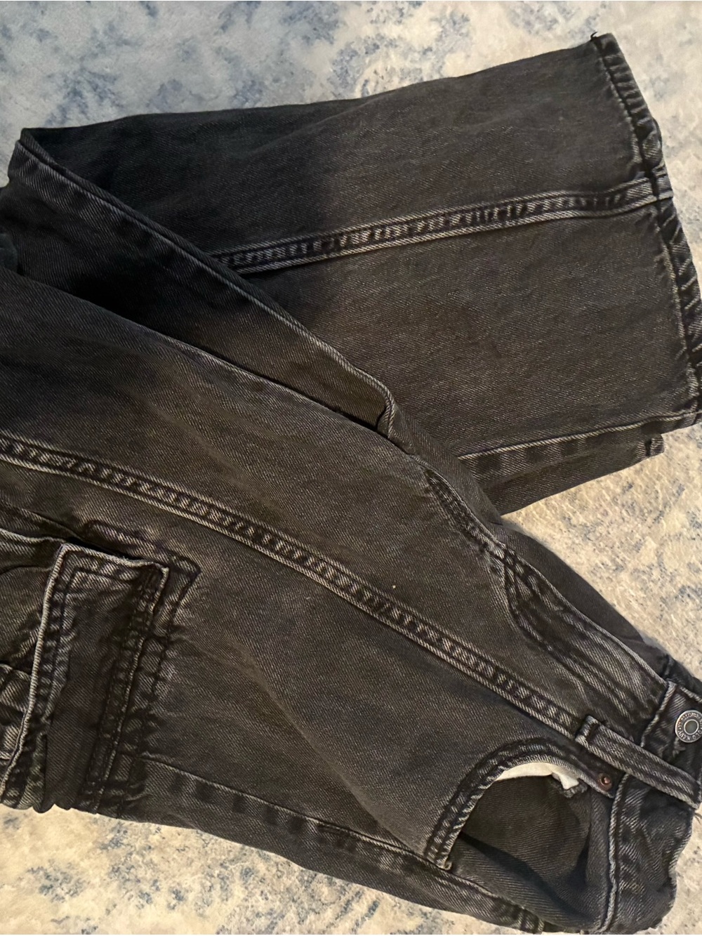 Old Navy Black Washed Kids Jeans